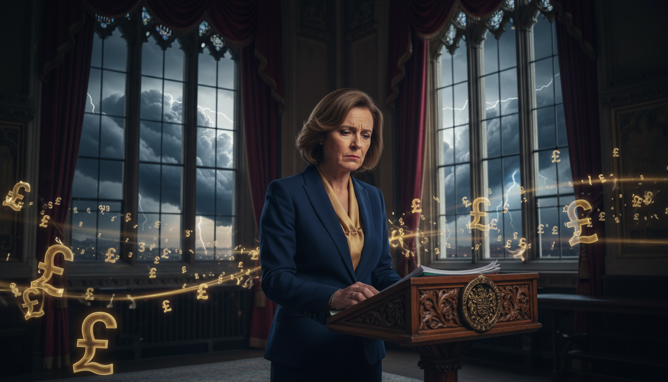 la ministre britannique des finances prévoit de nouvelles augmentations d'impôts, malgré son désir initial de les éviter, suscitant débats et préoccupations économiques.