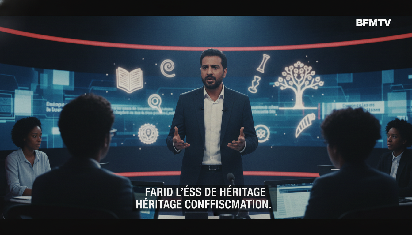 découvrez le témoignage passionné de farid, enseignant engagé, qui dénonce avec force l'idée de confiscation lors du forum bfmtv sur l'héritage.